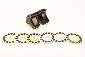 Sawyer's View-Master Model C 3-Dimension Stereo Viewer with 6 Reels V24