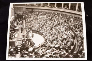1958 Press Photo French Government Assembly During May Crisis 9x7" V20