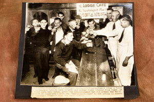 1947 AP Wire Photo Newburyport Plan Price Cutting Toast Massachusetts V37