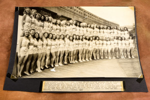 1947 Miss America Hopefuls Atlantic City Boardwalk 14¾ x 10¾" AP Wire Photo V31