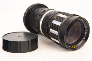 T Mount Sears 135mm f/3.8 MF Telephoto Portrait Lens with Nikon F Adapter V23