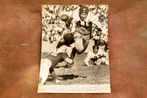 William Blotz USC Trojans vs Ohio Buckeyes Football 6½×9 1947 AP Wire Photo V30