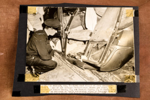 Texas Rail Crossing Fatal Car Crash 8x6 August 7 1947 AP Wire Photo V37
