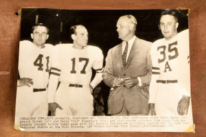Glenn Davis Doc Blanchard Tucker ARMY Football 9x6½ 1947 AP Wire Photo V32