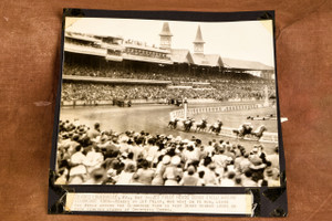 Kentucky Derby Horse Racing Jet Pilot Leads Field 8x7¾ 1947 AP Wire Photo V30
