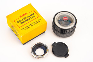 Rodenstock Retina Heligon C 50mm f2.8 Lens for IIc IIIc Reflex in Case & Box V26