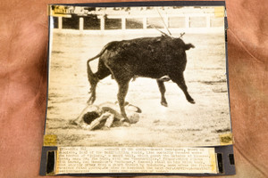 Manolete Fatal Goring Islero Bull Linares Spain 8 x 8 1947 AP Wire Photo V32