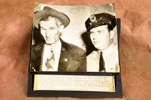 Armed Man Arrested U.S. Capitol After Truman Visit 7½x8½ 1947 AP Wire Photo V35