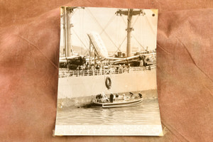 WWII Dead Return San Francisco Honda Knot 6¼x9 1947 AP Wire Photo V39