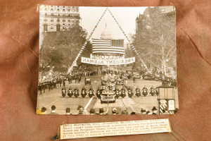 President Truman Welcomes Miguel Aleman DC 1947 8x6⅜ AP Wire Photo V38
