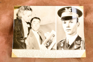 US Soldier Earl Hendrick Captured by Yugoslavs 9x6¾ 1947 AP Wire Photo V37
