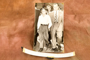 Boy Taken to Scene of Friend’s Slaying NJ 5⅛x9 1947 AP Wire Photo V36