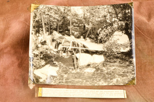 Plane Crash Kills 3 Survivor Crawls For Help Ohio 8¼x6¾ 1947 AP Wire Photo V32
