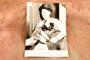 Child Neglect Arrest Ada Lindstrom Chicago 6x8½ 1947 AP Wire Photo V39
