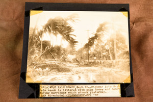 West Palm Beach Hurricane Damage Highway 8¼x7½ 1947 AP Wire Photo V38