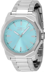 Invicta Speedway Dominus Men's Quartz Watch Aqua Face 42mm Steel 48912 NEW