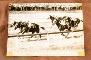 Colonel O'F Wins Mars Handicap Jamaica NY Horse Race 8x6¼ 1947 AP Wire Photo V31