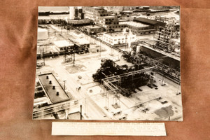 Texas City Monsanto Styrene Plant Before Blast 7¾ x 6¼ 1947 AP Wire Photo V38