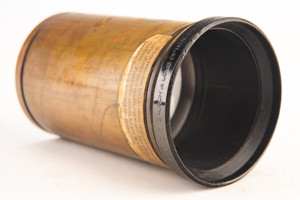Bausch & Lomb Optical Co 10 Inch 254mm Brass Projection Lens Antique V23