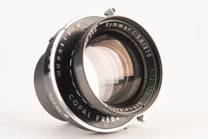 Schneider Symmar 210mm f/5.6 370mm f/12 Convertable Large Format Lens V20