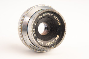 Wollensak 50mm f/4.5 Enlarging Raptar Darkroom Photo Enlarger Lens with Ring V20