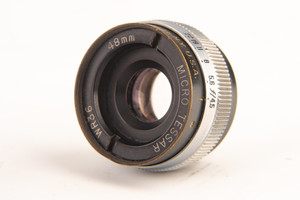 Bausch & Lomb Micro Tessar 48mm Photomicrographer Lens RMS Mount V28