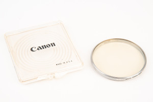 Canon RF 58mm 81A Chrome Screw On Vintage Filter in Original Plastic Case V13