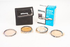 Ultimaxx 67mm Professional 4 Piece HD Macro Close-Up Filter Set MINT in Box V13