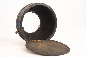 Worita Metal 50mm Lens Hood Shade with built In Cap Antique RARE V19