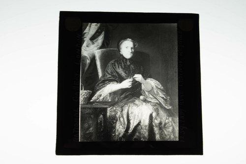 Magic Lantern Slide National Gallery London 1259 Lady Anne Lennox Reynolds V37