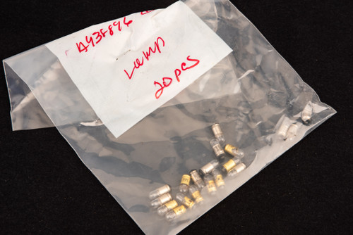 CM 346 Midget Groove Based Miniature Incandescent Lamp Bulbs Pack of 20 V21