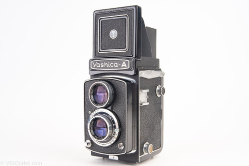 Yashica A 6x6 TLR 120 Roll Film Medium Format Camera with Yashikor 80mm  Lens V28