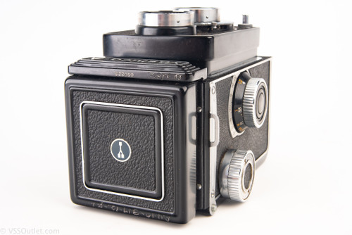 Yashica A 6x6 TLR 120 Roll Film Medium Format Camera with Yashikor 80mm  Lens V28