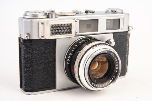 Mamiya Metra 35 1959 Model 35mm Film Rangefinder Camera w 48mm Lens AS-IS V29