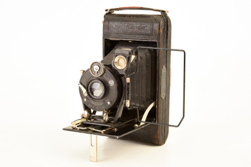 Voigtlander 5x8 129 Film Rollfilmkamera Folding Camera w Voigtar 9cm Lens V26