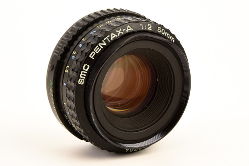 Asahi Pentax-A SMC 50mm f/2 Standard Prime MF Lens for K Mount Vintage V26