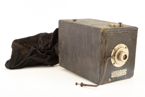 Chicago Ferrotype Mandel-Ette 2½x3½ Postcard Street Camera for Parts Repair V25