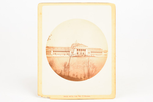 Kodak No 2 Stringset Photograph 1893 World's Columbian Exposition Chicago V29