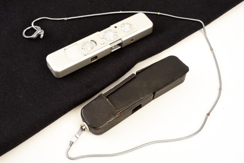 Minox C Subminiature Camera with 15mm f/3.5 Lens Vintage AS-IS Parts Repair V22