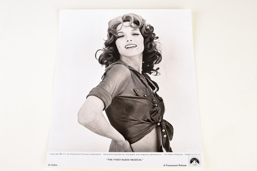 1975 8x10 Promo Photo - Actress Alexandra Morgan - The First Nudie Musical V27