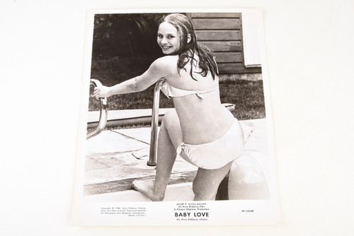 1968 8x10 Gelatin Silver Promo Photo - Actress Linda Hayden - Baby Love V21