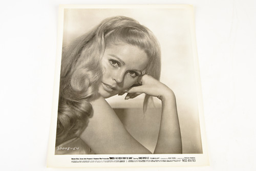 1969 8x10 Promo Photo - Veronica Carlson - Dracula Has Risen from the Grave V24