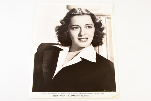 1941 8x10 Paramount Pictures Promotional Photo - Actress Ellen Drew V20