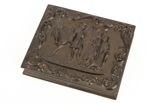 A.P. Critchlow & Co 1/4 Plate 3.25 x 4.25" Molded Daguerreotype Union Case V24