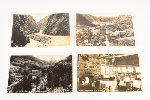Mid 1900s Lot of 4 - Colorado - Harold Sanborn RPPC 5⅜x3½" Photo V20