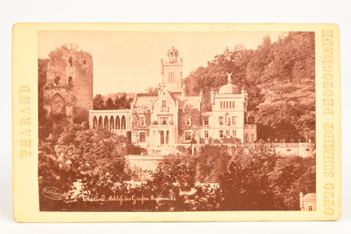 1860s CDV Carte-de-visite Photo - Otto Schmidt Photographer Advertisement V26