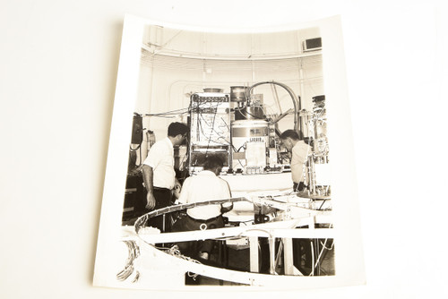 1960s Photo 8x10" - Electric World - Rack-Mounted Electronic Equipment V23