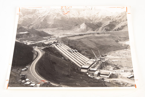 1965 Photo 10x8" - Electric World - Benmore Dam New Zealand Construction V27