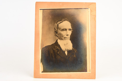 1910s Silver Gelatin Copy of Albumen Print 8x10'' - Gentlaman w Chin Beard V28