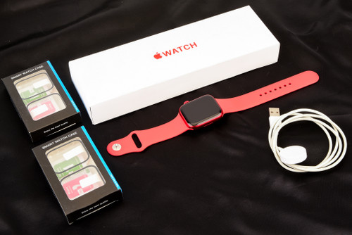 Apple Watch Series 9 Red Aluminum - GPS 45mm Smart Watch Model A2980